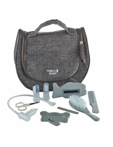 Hygiene set ThermoBaby 9 Pieces Grey