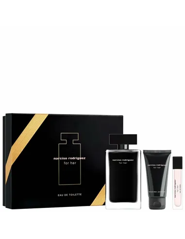 Women's Perfume Set Narciso Rodriguez EDT For Her 3 Pieces