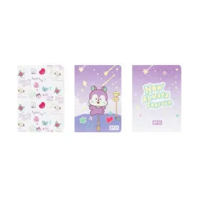 BT21 - Set of A6 MANG notebooks (3 pieces)
