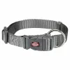 Koera kaelarihm Trixie New Premium Grafiithall M/L 35-55 cm