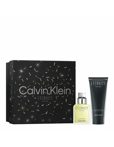 Men's Perfume Set Calvin Klein EDT Eternity 2 Pieces