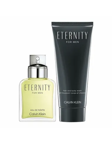 Men's Perfume Set Calvin Klein EDT Eternity 2 Pieces