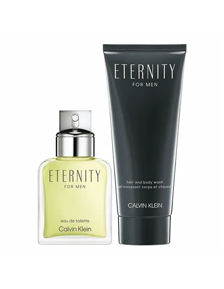 Men's Perfume Set Calvin Klein EDT Eternity 2 Pieces