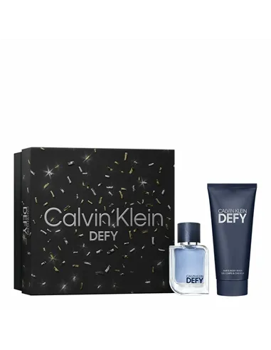 Men's Perfume Set Calvin Klein EDT Defy 2 Pieces