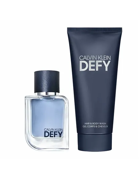 Men's Perfume Set Calvin Klein EDT Defy 2 Pieces