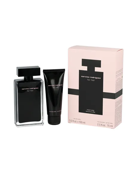 Women's Perfume Set Narciso Rodriguez EDT For Her 2 Pieces