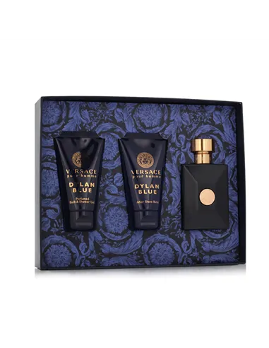 Women's Perfume Set Versace Dylan Blue EDT 3 Pieces