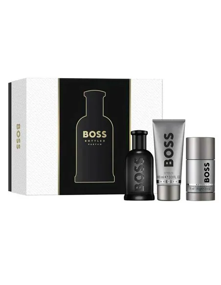 Men's Perfume Set Hugo Boss Boss Bottled Parfum 3 Pieces