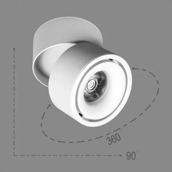 Spot white LED luminaire "OSLO" 10W