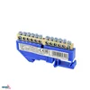 DIN RAIL TERMINAL BLOCK 6x9 BLUE