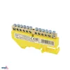 DIN RAIL TERMINAL BLOCK 6x9 YELLOW