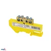 DIN RAIL TERMINAL BLOCK 6x9 YELLOW