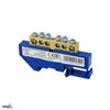 DIN RAIL TERMINAL BLOCK 6x9 BLUE