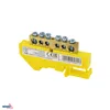 DIN RAIL TERMINAL BLOCK 6x9 YELLOW