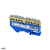 DIN RAIL TERMINAL BLOCK 6x9 BLUE