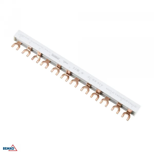 BUSBAR 3F TYPE-U 10MM2 12 MOD.
