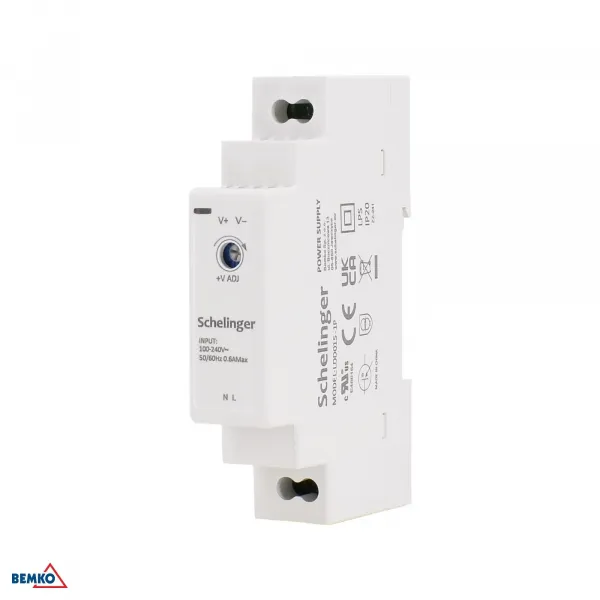 DIN RAIL POWER SUPPLY 24V 15W