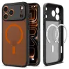 Spigen Ultra Hybrid Mag MagSafe - Case for iPhone 17 Pro (Frost Black / Orange)