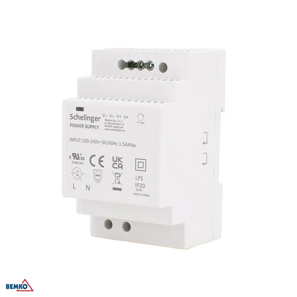 DIN RAIL POWER SUPPLY 12V 54W