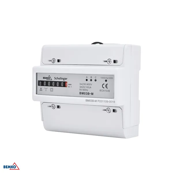 ELECTRICITY METER 3 PHASE 20 (100)A MECHANICAL