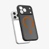 Spigen Ultra Hybrid Mag MagSafe - Case for iPhone 17 Pro (Frost Black / Orange)