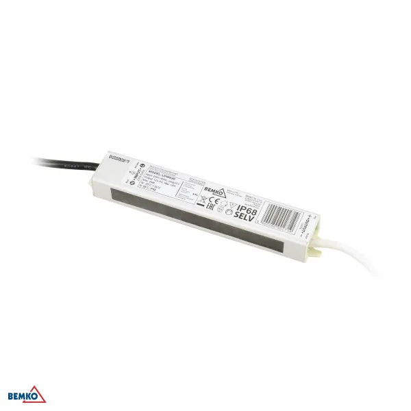 POWER LED TRANSFORMER HERMETIC IP68 12V 20W