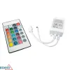 CONTROLLER LED + REMOTE CONTROL  IR 72W 24 RGB