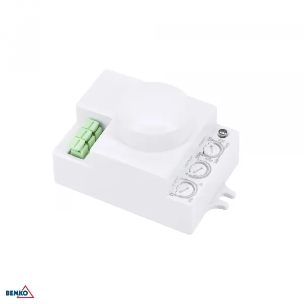 MICROWAVE SENSOR 1200W 360* IP20 WHITE MINI