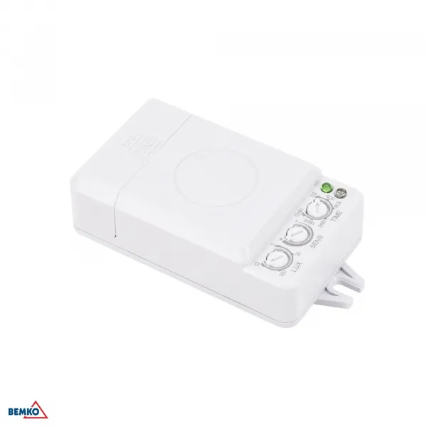 MICROWAVE SENSOR 500W 360* IP20-24VDC WHITE