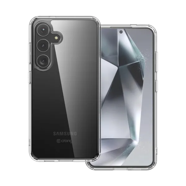 Crong Crystal Shield Cover - Samsung Galaxy S24 Case (Transparent)