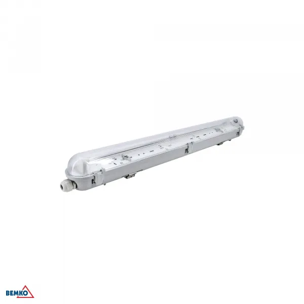 LED HERMETIC FITTING EMPTY 60cm 1X18W IP65