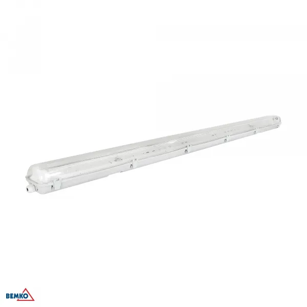 LED HERMETIC FITTING EMPTY 150cm 2X58W IP65