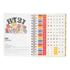 BT21 - Calendar for the 2021/2022 school year (white)