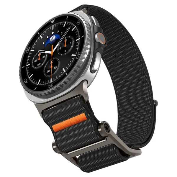 Spigen DuraPro Flex - Band for Samsung Galaxy Watch 8 / 8 Classic 40 / 44 / 46 mm (Black)