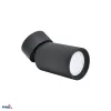 SPOTLIGHT GU10 SURFACE MOUNTED ADJUSTABLE BLACK VERKO