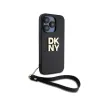 DKNY Wrist Strap Stock Logo - Case for iPhone 15 Pro (Black)