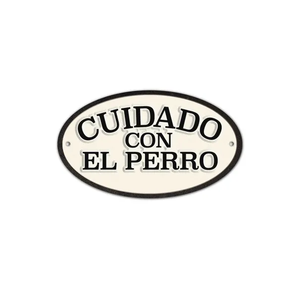 Lenta Magnet & Steel Cuidado con el Perro 16,3 x 9,5 cm