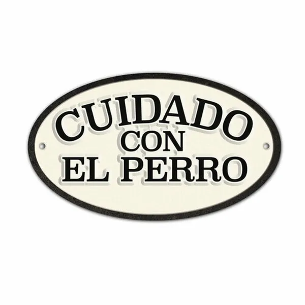 Доска Magnet & Steel Cuidado con el Perro 16,3 x 9,5 cm