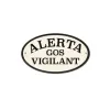 Virkamerkki Magnet & Steel Alerta Gos Vigilant 16,3 x 9,5 cm