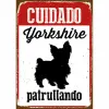 Rotaļu ēdiena komplekts Magnet & Steel Cuidado Yorkshire Patrullando 14,8 x 21 cm