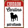 Rotaļu ēdiena komplekts Magnet & Steel Cuidado Carlino Patrullando 14,8 x 21 cm