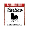 Rotaļu ēdiena komplekts Magnet & Steel Cuidado Carlino Patrullando 14,8 x 21 cm