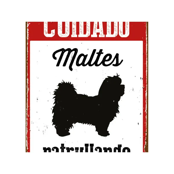Rotaļu ēdiena komplekts Magnet & Steel Cuidado Maltés Patrullando 14,8 x 21 cm