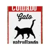 Rotaļu ēdiena komplekts Magnet & Steel ["Cuidado Gato Patrullando"] 14,8 x 21 cm
