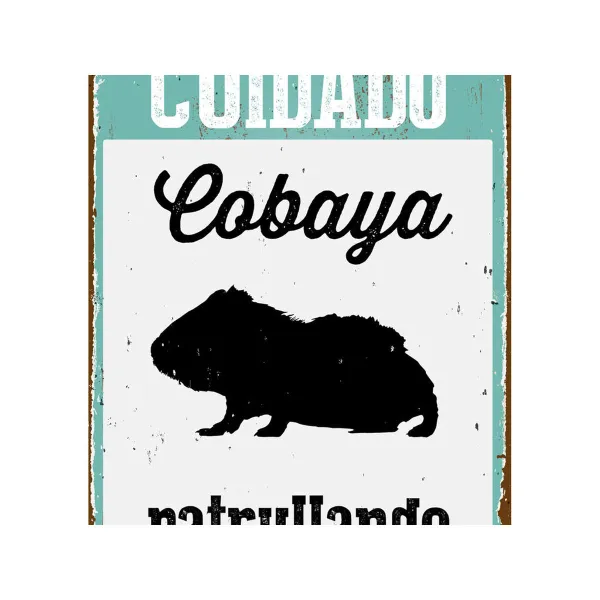 Rotaļu ēdiena komplekts Magnet & Steel Cuidado Cobaya Patrullando 14,8 x 21 cm