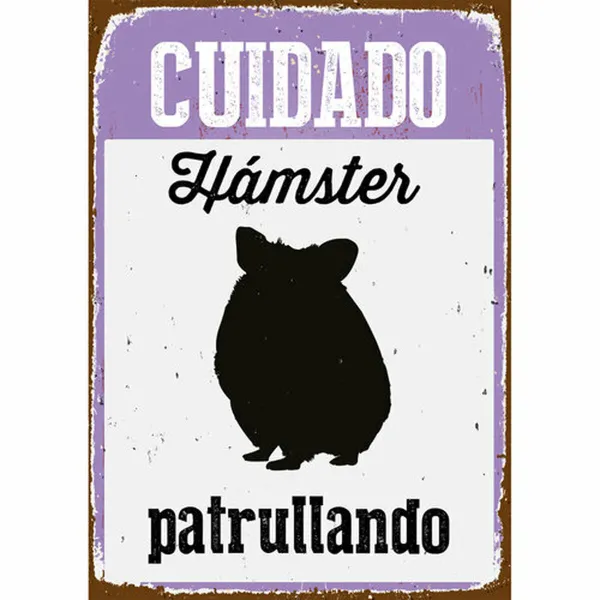 Rotaļu ēdiena komplekts Magnet & Steel Cuidado Hámster Patrullando 14,8 x 21 cm