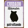 Rotaļu ēdiena komplekts Magnet & Steel Cuidado Hámster Patrullando 14,8 x 21 cm