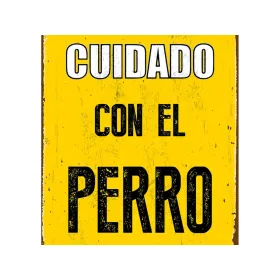 Silt Magnet & Steel Cuidado con el Perro 14,8 x 21 cm