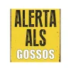 Virkamerkki Magnet & Steel Alerta als Gossos 14,8 x 21 cm