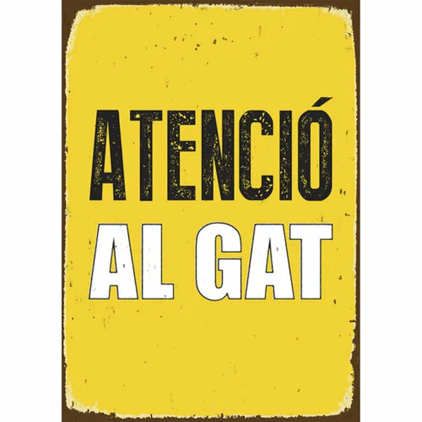 Rotaļu ēdiena komplekts Magnet & Steel Atenció al Gat 14,8 x 21 cm